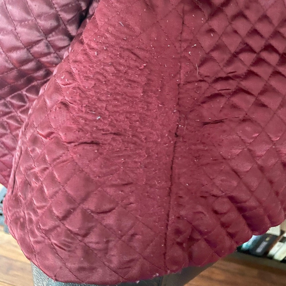 🌸Black Leather Jacket - Croft & Barrow - Picture 7 of 16